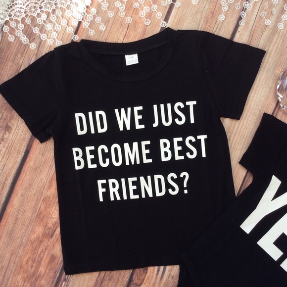 Kids BEST FRIENDS 2pc set - Picture 2 of 4